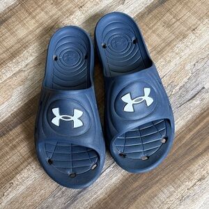 Under Armour Blue Slip-On Loafers